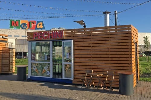 Кафе из контейнера